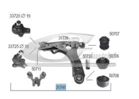 3RG 31741 - BRAZOS SUSPENSION IZQUIERDO