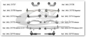 3RG 31772 - KIT BRAZOS SUSPENSION