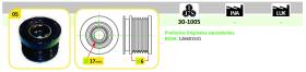 IJS 301005 - POLEA ALTERNADOR OPEL