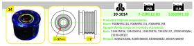 IJS 301014 - POLEA ALTERNADOR DACIA - MAZDA - NISSAN - RENAULT - SMART