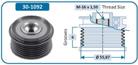 IJS 301092 - POLEA DE ALTERNADOR