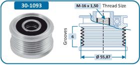 IJS 301093 - POLEA DE ALTERNADOR