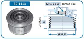 IJS 301113 - POLEA ALTERNADOR MERCEDES