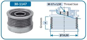 IJS 301147 - POLEA ALTERNADOR