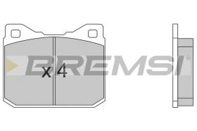 BREMSI BP2197 - JUEGO PASTILLAS DE FRENO BREMSI