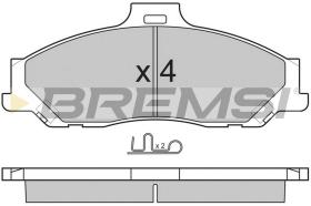  BP2905 - JGO.PAST.FRENO FORD RANGER MAZDA B 2200 MAZDA B