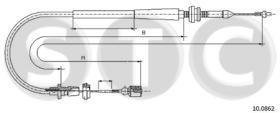 STC T483824 - CABLE ACELERADOR CORDOBA 1,6-1,8 ALL
