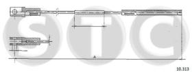 STC T483610 - CABLE EMBRAGUE TRANSPORTER (36HP)