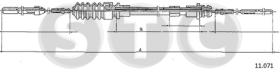 STC T483816 - CABLE ACELERADOR LT DIESEL 6 CYL.