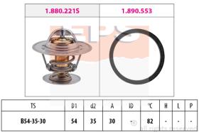 EXCLUSIVAS BCN 1880221 - TERMOSTATO EPS