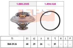 EXCLUSIVAS BCN 1880250 - TERMOSTATO EPS