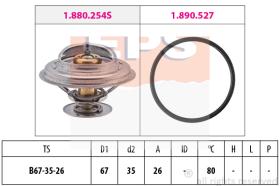 EXCLUSIVAS BCN 1880254 - TERMOSTATO EPS