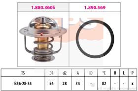 EXCLUSIVAS BCN 1880360 - TERMOSTATO EPS