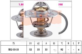 EXCLUSIVAS BCN 1880396S - TERMOSTATO EPS