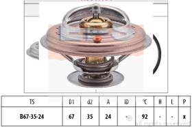 EXCLUSIVAS BCN 1880401S - TERMOSTATO EPS