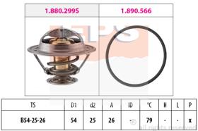 EXCLUSIVAS BCN 1880525 - TERMOSTATO EPS