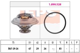 EXCLUSIVAS BCN 1880526 - TERMOSTATO EPS