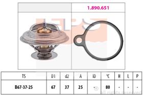 EXCLUSIVAS BCN 1880613 - TERMOSTATO EPS