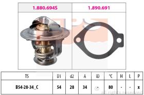 EXCLUSIVAS BCN 1880694 - TERMOSTATO EPS