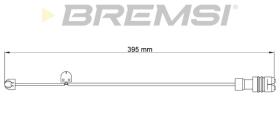 BREMSI WI0705 - TESTIGOS DE FRENO BREMSI = 398 MM PORSCHE 911