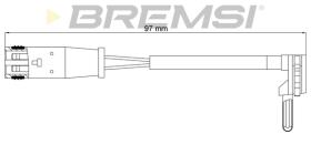 BREMSI WI0945 - TESTIGOS DE FRENO BREMSI =285 MM MERCEDES CLASSE S