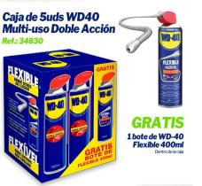 WD40 34830 - LOTE WD40 500ML X 5 + 1 400ML FLEX