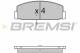 BREMSI BP2448 - JGO.PAST.FRENO MAZDA 323