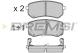 BREMSI BP3212 - JGO.PAST.FRENO KIA PICANTO